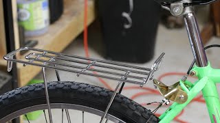 Wald 215 Rear rack on my vintage MTB