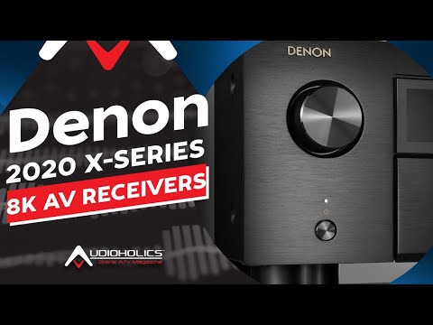Denon X-Series Introduces the World's First 8K-Ready AV Receivers