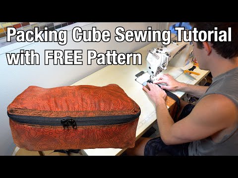 Free Packing Cube Sewing Tutorial — MYOG Organization Bag