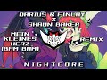 Darius & Finlay x MartinBepunkt x Shaun Baker - Mein Kleines Herz (Bam Bam) (Remix) HQ | Nightcore