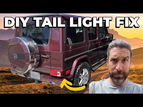 How to Replace Tail Lights on a 1990–2018 Mercedes G-Wagon
