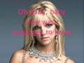 Britney Spears - Baby One More Time lyrics 