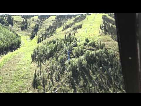 Up in the air: Fairbanks, Alaska