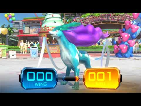 KurrowTheSamuri (Suicune/Pikachu Libre) vs SKDale (Garchomp) - Pokken at LWG - 2/16/18