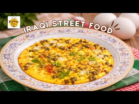 This Iraqi Breakfast is amazingly tasty| Breakfast recipe | Arabian food recipes | Iraq street food