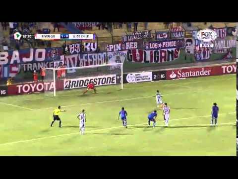 River Plate de Montevideo 2 - 0 Universidad de Chile Copa Libertadores 2016