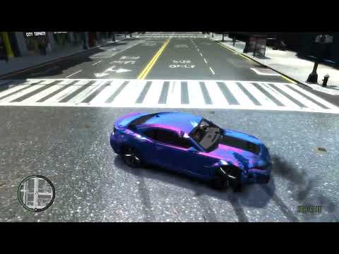 GRAND THEFT AUTO IV 2012 CHEVROLET CAMARO ZL1 CRASH TESTING HD