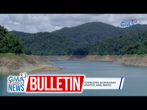 PAGASA: Water level sa Angat Dam, posibleng bumagsak sa minimum… GMA Integrated News Bulletin