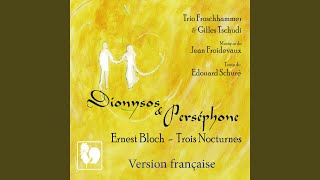 Dionysos et Perséphone: VII. Oh Dionysos !, dit Perséphone