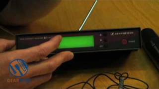 Video thumbnail for 100 Series Receiver Features On The Sennheiser G2 Wireless System by gearwire