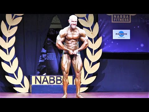 Dave Young (UK), NABBA European 2019 - Men 1 Winner
