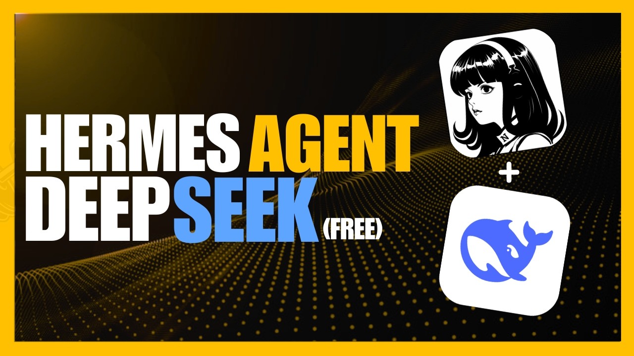 Hermes Agent + DeepSeek V4 (FREE) = GOD TIER