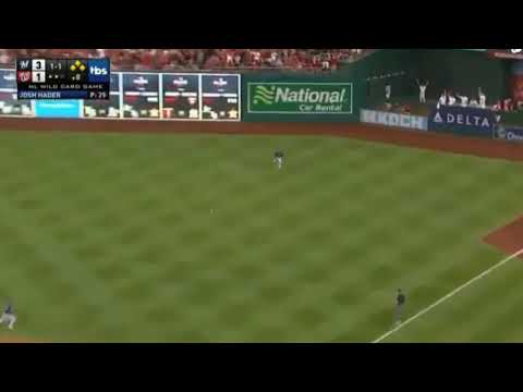 Juan Soto go-ahead hit/error in Wild Card game vs Brewers