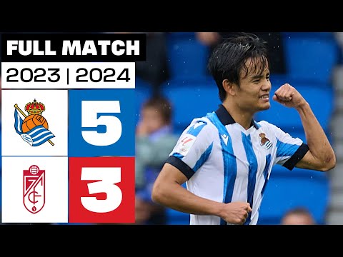 Real Sociedad 5 - 3 Granada CF | FULL MATCH | LALIGA EA SPORTS 2023/24