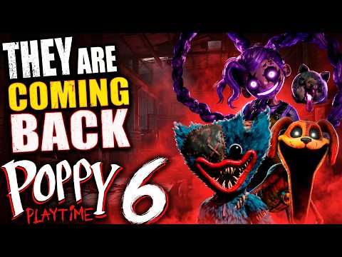 Characters RETURNING to Poppy Playtime Chapter 6! (2027) | Monster Lily Love Braids & Huggy Wuggy