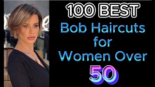 100 Stunning Bob Haircuts for Women Over 50 That Make You Look Younger