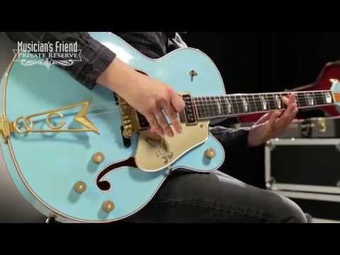 Gretsch Guitars Custom Shop Falcon '55 Relic Electric Guitar Daphne Blue
