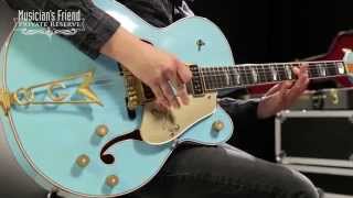Gretsch Guitars Custom Shop Falcon '55 Relic Electric Guitar Daphne Blue