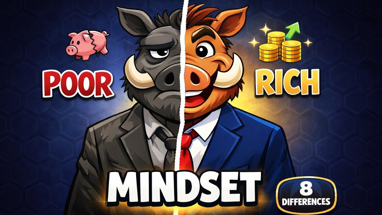 8 Differences Between Poor Mindset and Rich Mindset Nobody Talks About