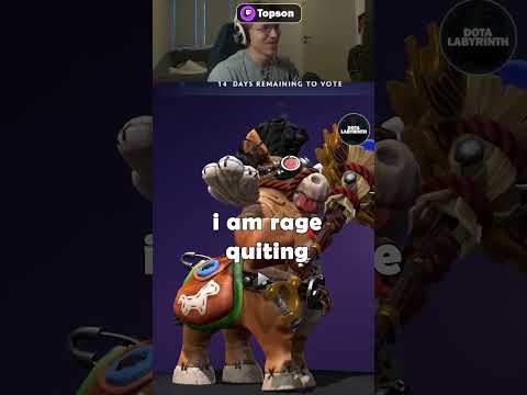 TOPSON ABOUT NEW COLLECTORS SKIN DOTA 2 #dota2 #gamer #gaming #outplay #twitch