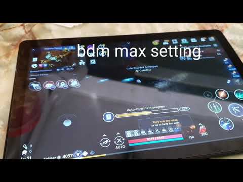 Teclast T30 playing Black Desert Mobile at Max settings