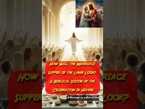 HOW WILL THE MARRIAGE SUPPER OF THE LAMB LOOKS? A BIBLICAL VISION OF THE CELEBRATION IN HEAVEN