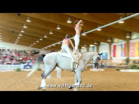 Gut Waffenschmiede Junior I - Juniorteams 06 - DJM Voltigieren München 2018