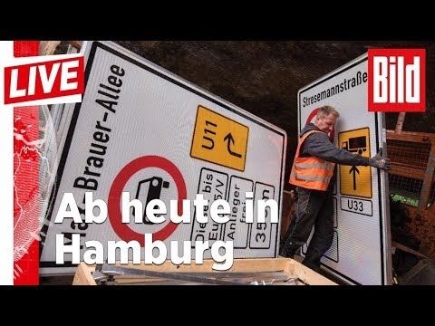 Erste Diesel-Fahrverbote ab sofort in Hamburg – Anwohner empört über Ausweich-Routen