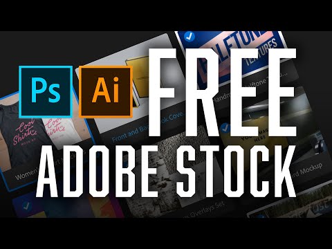 How to get FREE Adobe Stock Photoshop and Illustrator Templates for your Portfolio