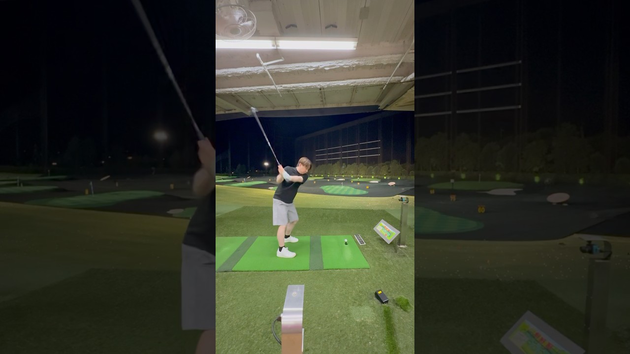 プロゴルファーの方のドライバートレーニングで益々上達　#ゴルフ　#藤沢ジャンボゴルフ