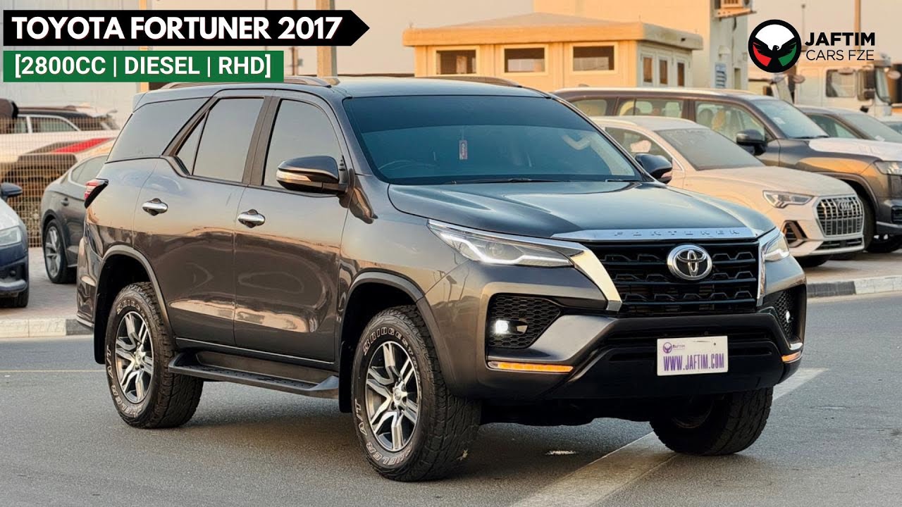 Toyota Fortuner 2017 | RHD | 2.8L DIESEL ENGINE | 4 X 4 | PARKING SENSOR | PUSH START ENGINE | DUAL TONE LEATHER SEA video