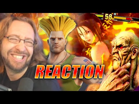 MAX REACTS: Street Fighter V - Oro, Akira Summer Update 2021