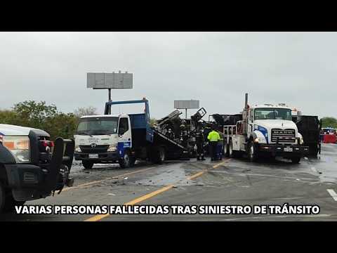 Varias personas fallecidas tras siniestro de tránsito en Santa Elena