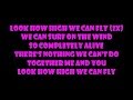 Barbie movie song: Look how high we can fly ...