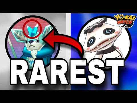 The RAREST Yokai to befriend  in Yokai Watch😲 (all games) Pandanoko, Shiny Yokai