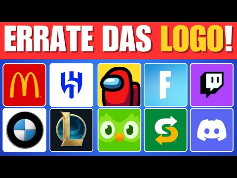 Kannst du das Logo erraten? 🔥 50 Logos Herausforderung!