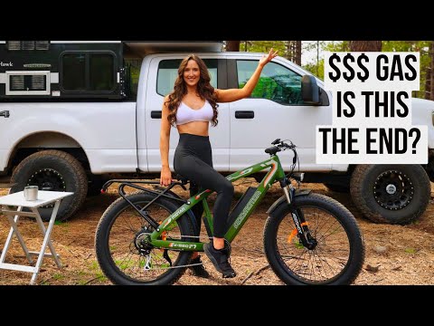 Building Unlimited Power Electric Bike for eBike Camping! End of Living in a Truck Camper?