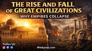 The Rise and Fall of Great Civilizations: Why Empires Collapse ll Askprep