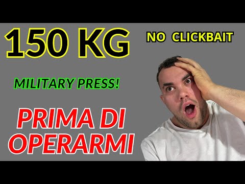 HO FATTO 150 KG DI MILITARY PRESS CON GAGGI YATAROV?! | MI SONO OPERATO ALLE GINOCCHIA... VI SPIEGO.