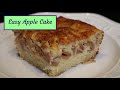 Easy Apple Cake Recipe - How to Make the Easiest Apple Cake Easy Apple Cake Recipe - How to Make the Easiest Apple Cake