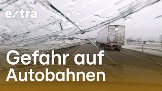 Autobahnpolizei im Wintereinsatz | EXTRA - Das Magazin