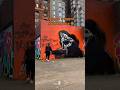 👑 FIXING UP MF DOOM MURAL 👑 Graffiti Artist fixes tagged mural 🎶 #graffiti #Art #streetart #GmanGK