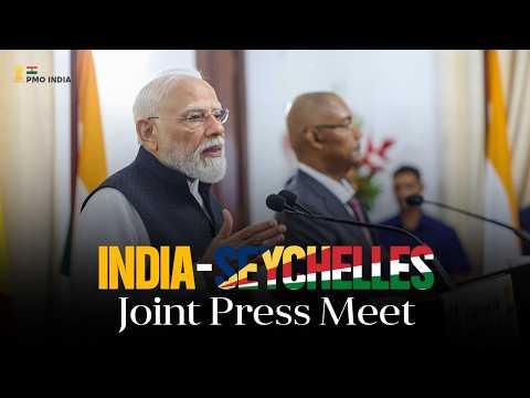PM’s Press Statement during the Joint Press Statement with the President of Seychelles