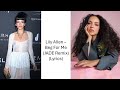 Lily Allen - Beg For Me (JADE Remix) (Lyrics)