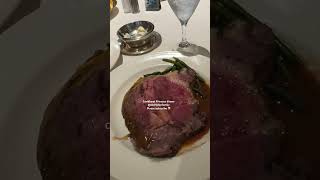 Caribbean Princess dinner #youtube #travel #cruiseship #youtubeshorts SUBSCRIBE! #vlog #familyvlog