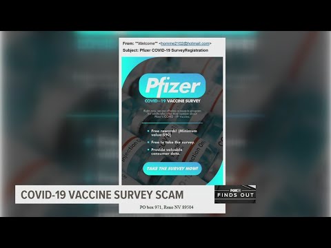 This COVID-19 vaccine survey is a scam | FOX43 Finds Out