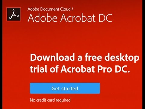 adobe acrobat pro dc free trial adobe acrobat pro dc free trial