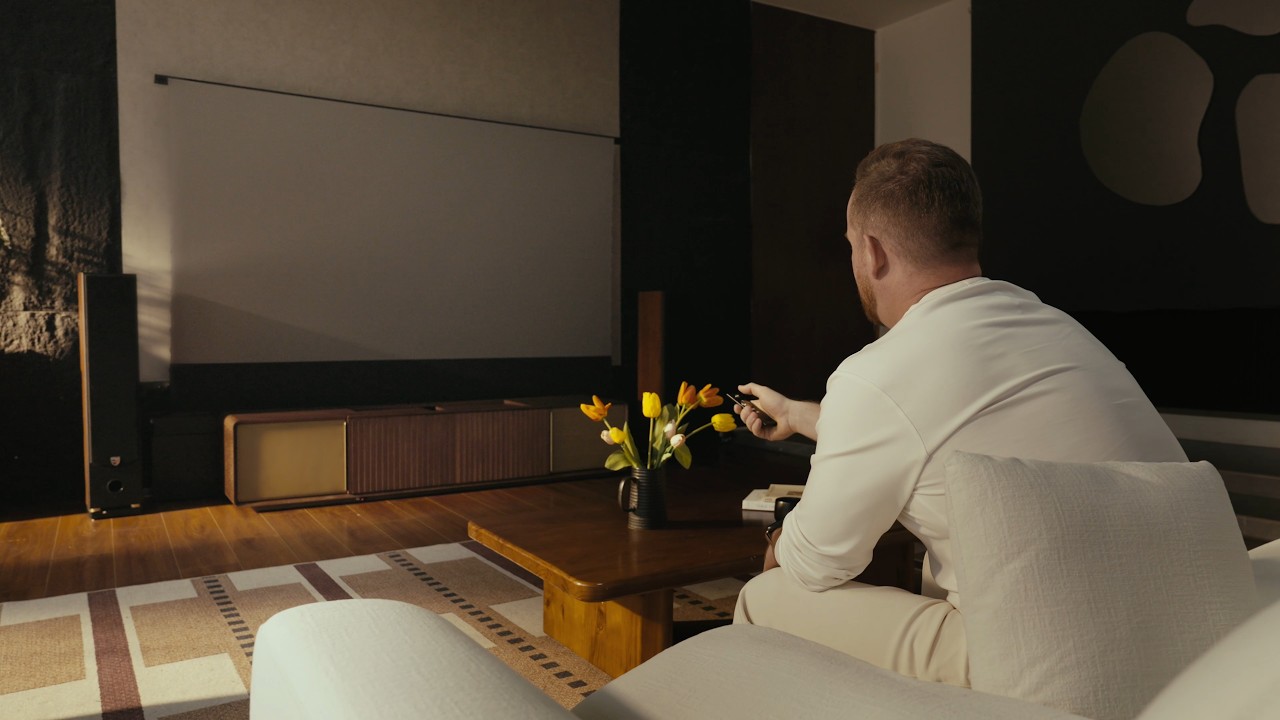 CIN&Egrave;ST Core Collection | A Smarter UST Projector Cabinet for the Modern Home Theater - YouTube
