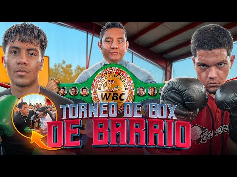 Torneo de BOX de BARRIO en Torreón Coahuila | Maza Clan