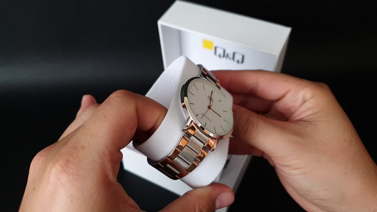 RELOJES EN PAREJA Q&Q (INCLUYE ESTUCHE)